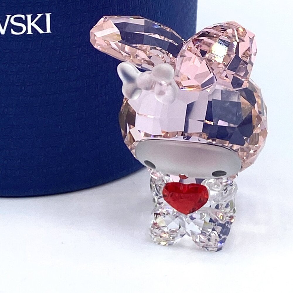 Swarovski Sanrio My Melody 5004742 Red Heart Figurine 2014 Rare Crystal S35